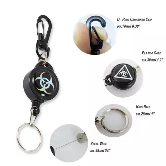 SecurePull Retractable Keychain