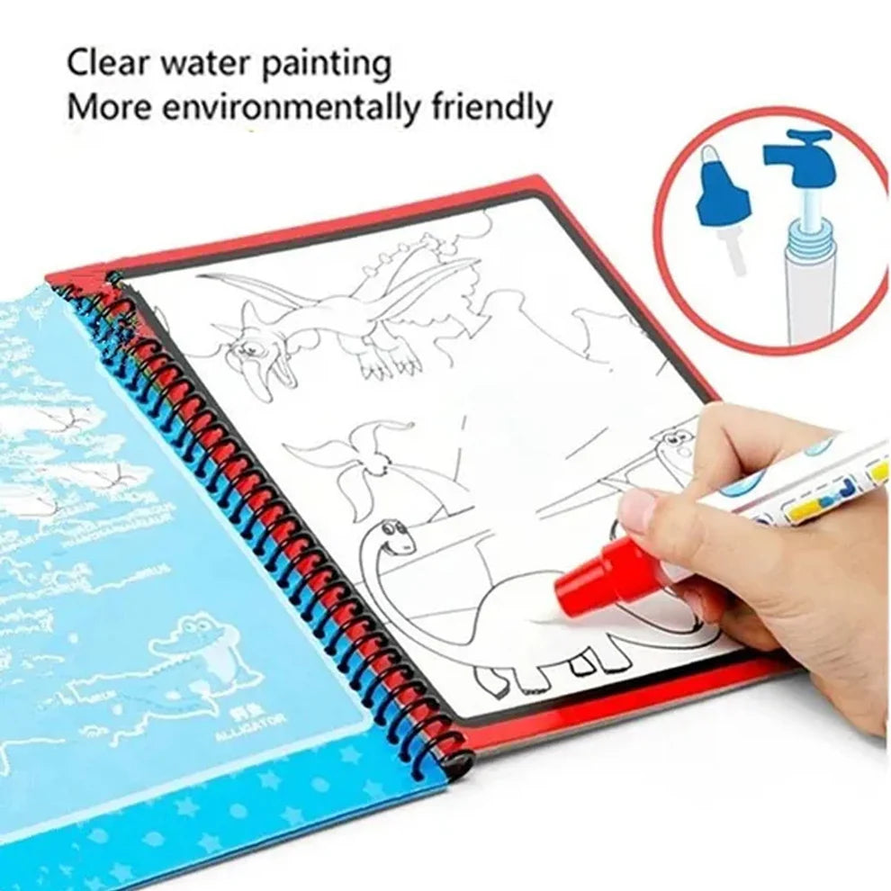 Magic Water Coloring Book