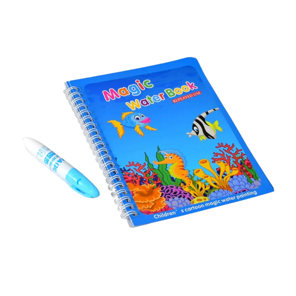 Magic Water Coloring Book