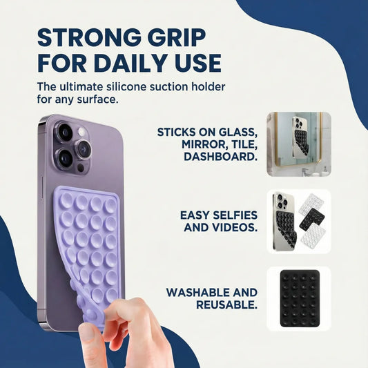 SnapHold Suction Phone Holder