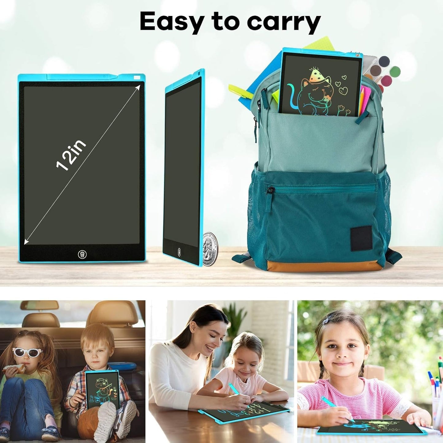 MagicDoodle™ Reusable LCD Writing & Drawing Tablet