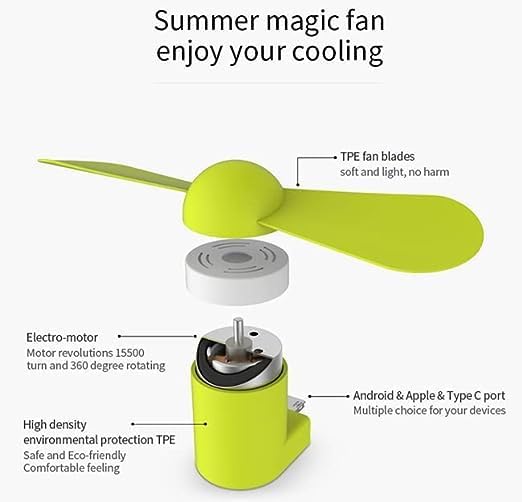 CoolBreeze™ Type-C Mini Mobile Fan