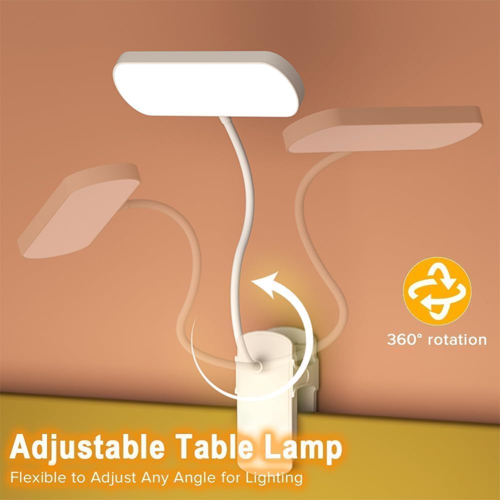 ReadGlow™ Rechargeable Clip-On Book Light