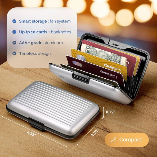 ArmorCard™ Premium Aluminum RFID Wallet