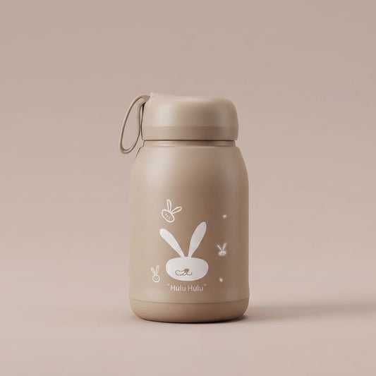 BunnyGlow Glass Water Bottle