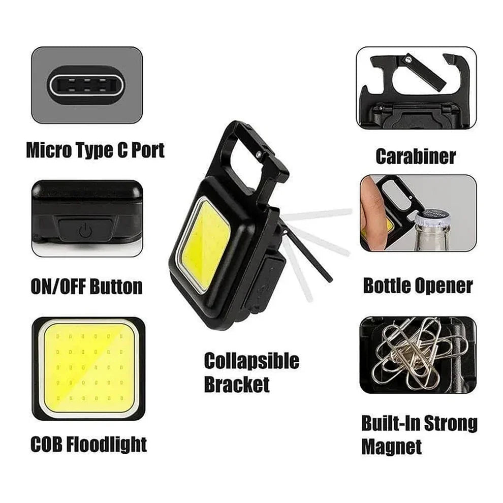 PowerBeam Mini Keychain Flashlight